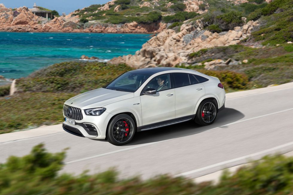 amg coupe也让人们见识到了奔驰的实力,近日奔驰又官宣了一组amg gle