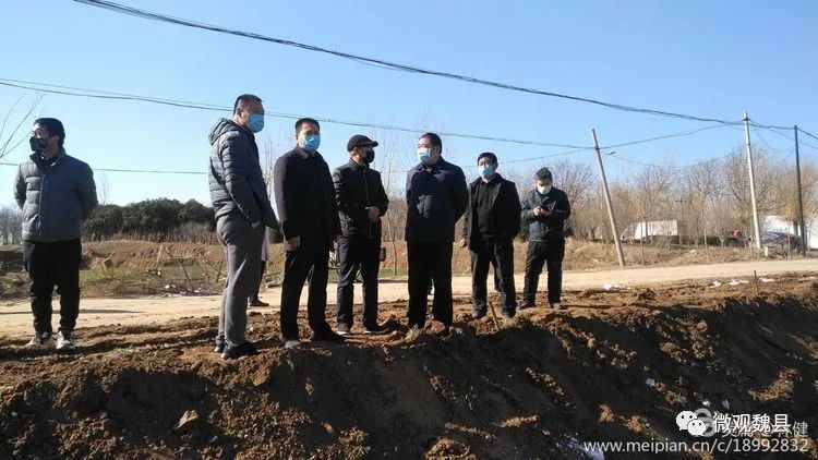 政府副县长刘忠良同志督导春季造林工作启动情况魏县林果服务中心主任