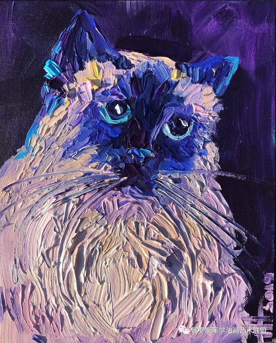 俄罗斯画家阿纳斯塔西娅特鲁索娃绘画作品欣赏