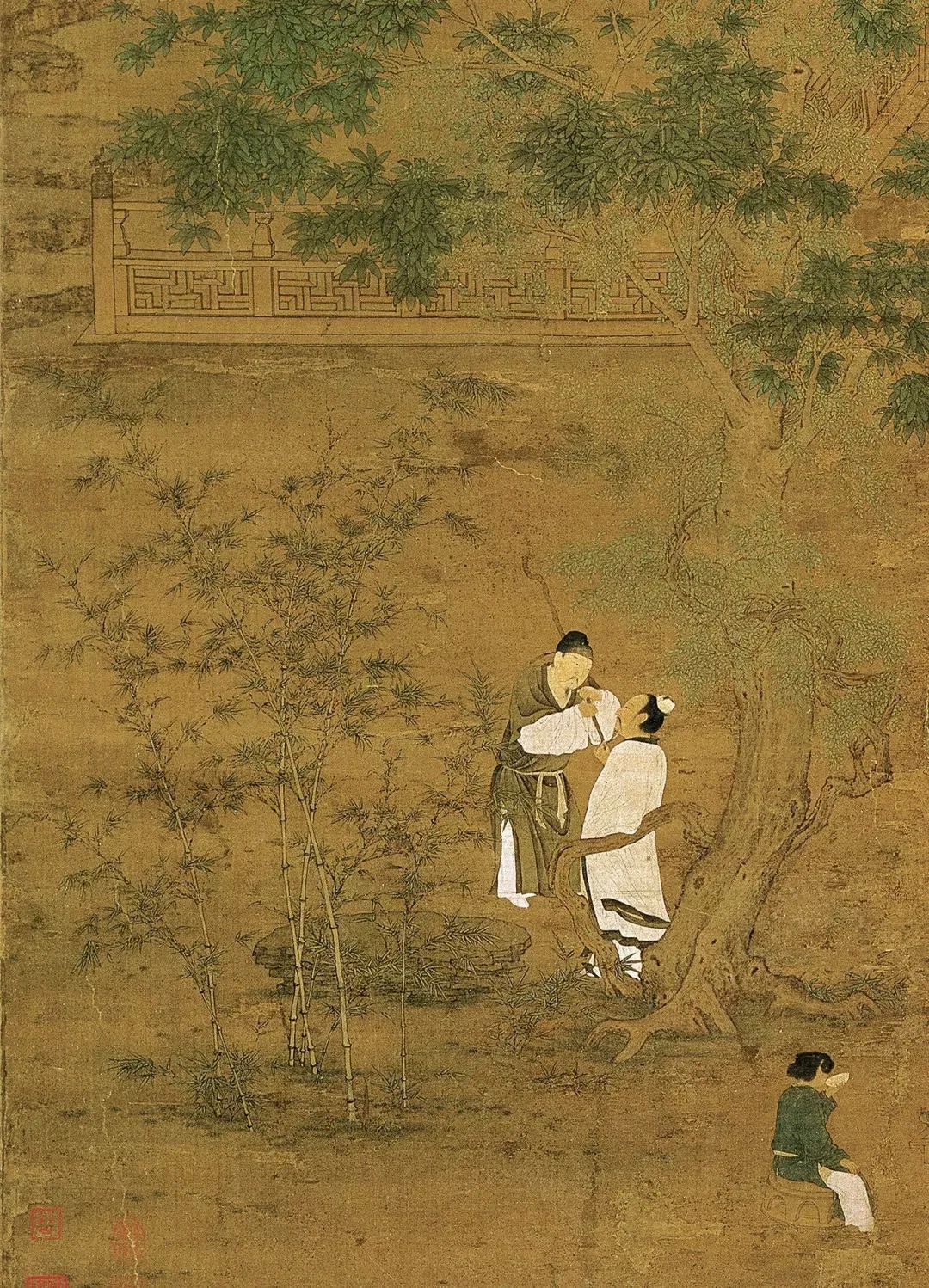 中国古代名画今人不见古时月今月曾照古时人