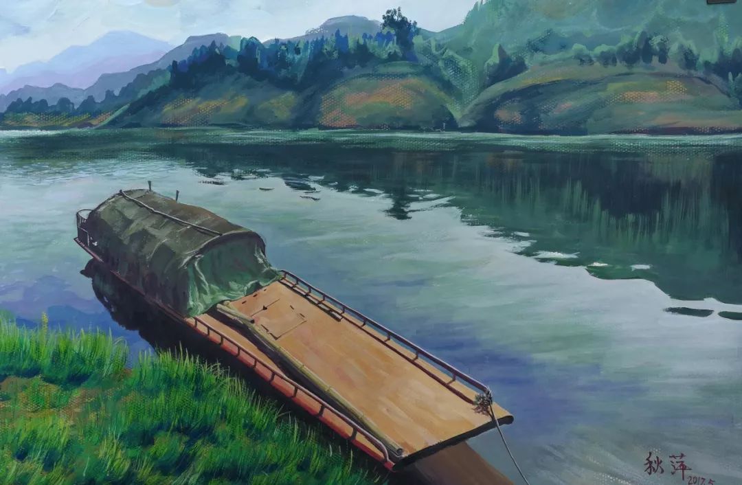 罗平县美术家协会朱秋萍美术作品网络展