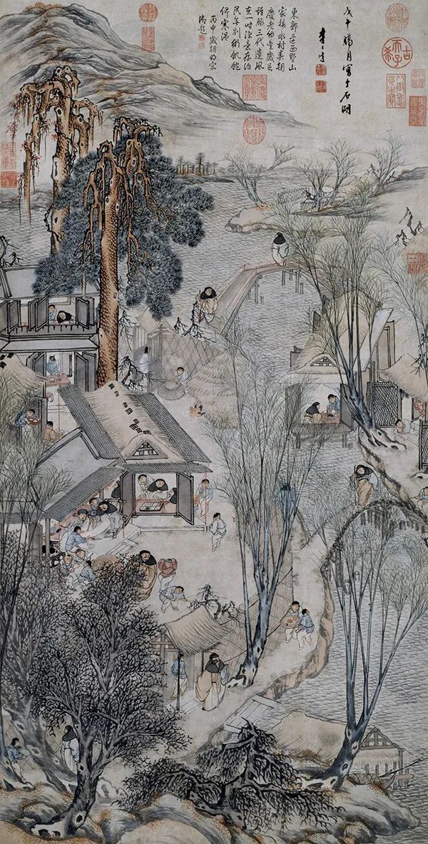 中国古代名画今人不见古时月今月曾照古时人