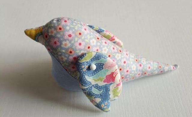 春天的小鸟飞回来了diy布艺小鸟能做装饰能做玩具附教程