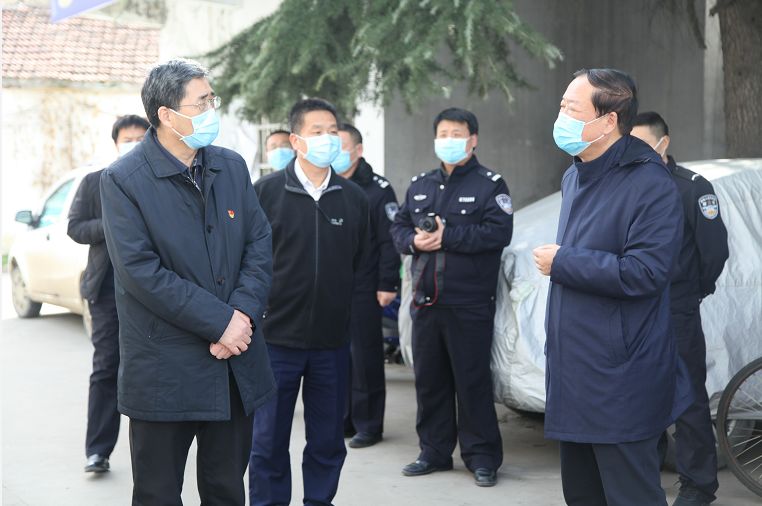 平舆县委书记张怀德到县看守所检查指导监所管理和疫情防控工作