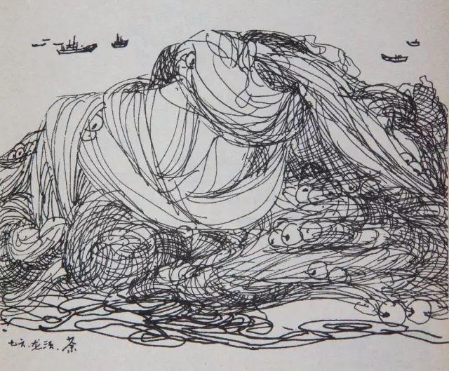 大师是这样炼成的吴冠中速写作品欣赏