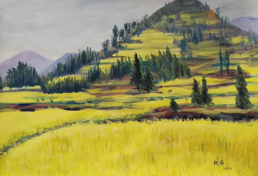 罗平县美术家协会朱秋萍美术作品网络展