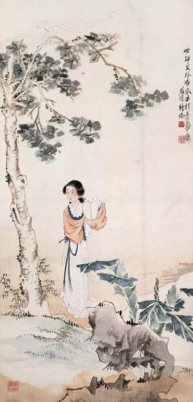 人物画大师徐燕孙工笔人物画欣赏