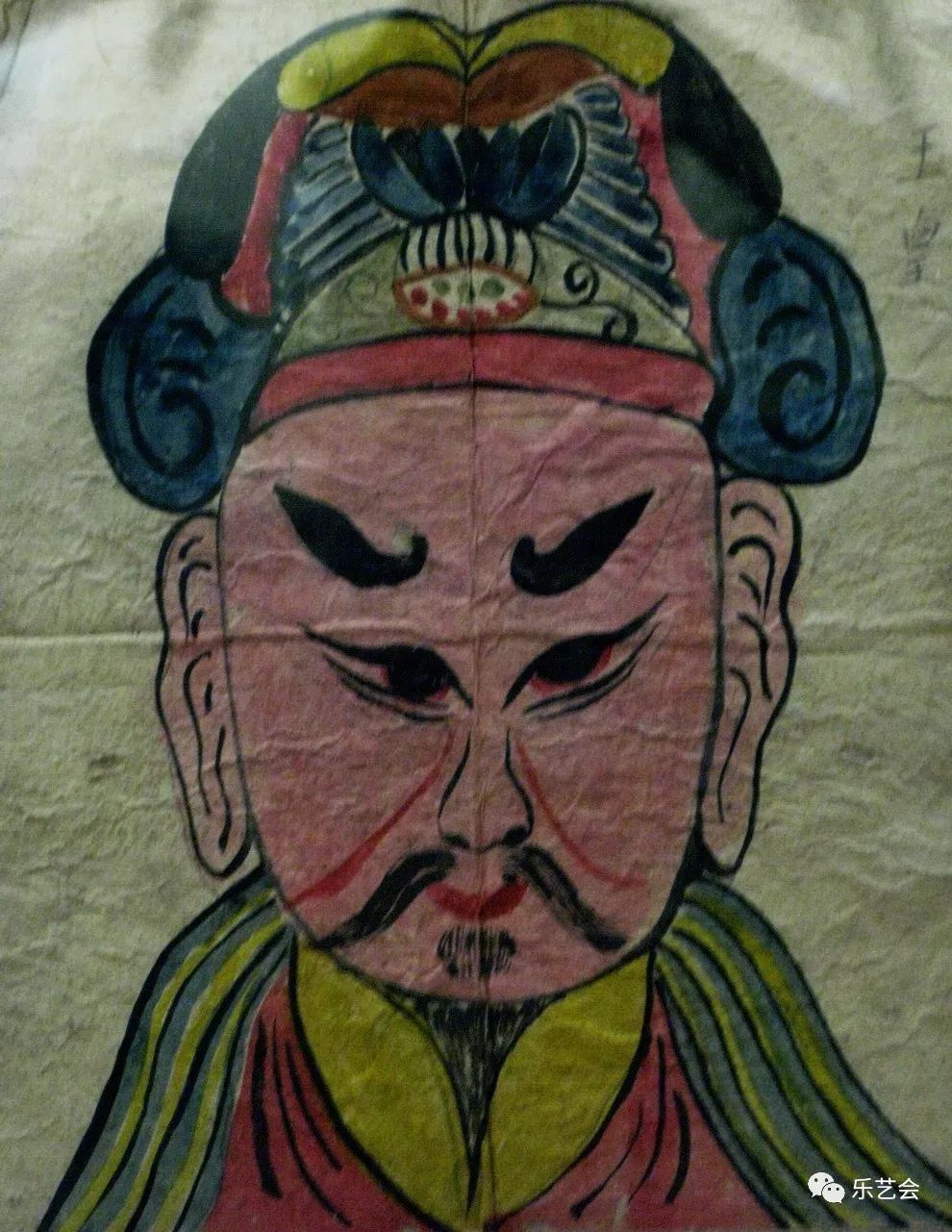 盘王:瑶族纸绘度戒面具欣赏
