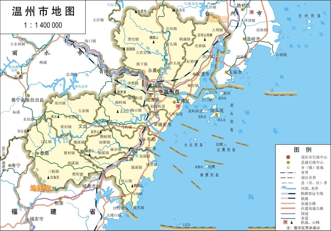 浙江福建交界地图图片