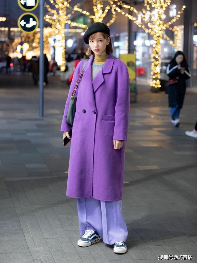 one:紫色大衣