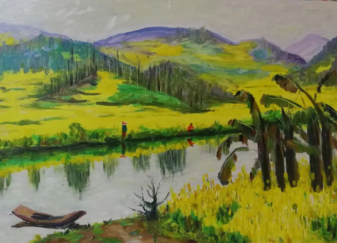 罗平县美术家协会朱秋萍美术作品网络展