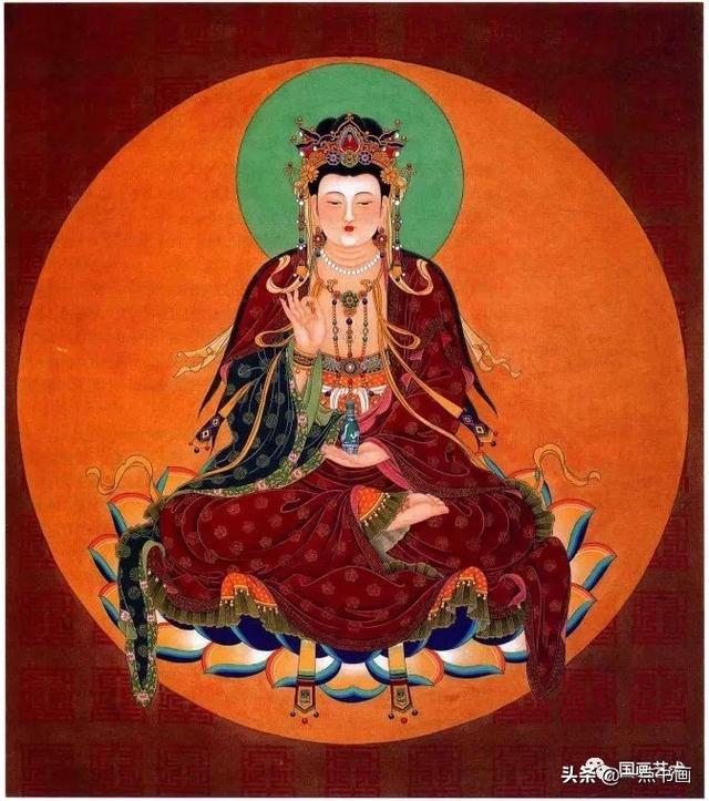 千姿百态观音画谱选页欣赏