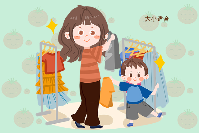 有的妈妈给孩子买衣服只注重款式是不是好看,也有的妈妈经常让孩子穿