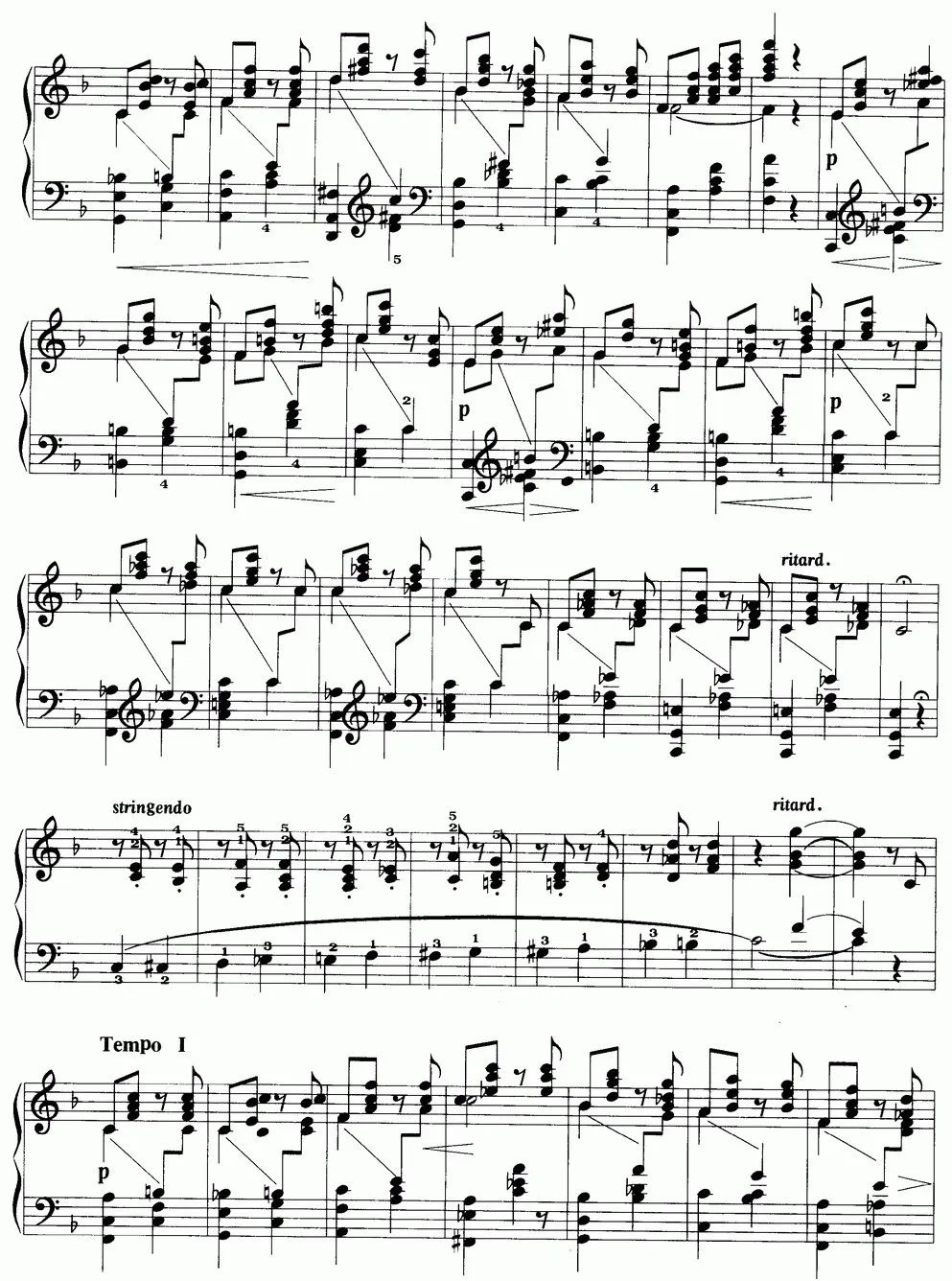 电子键盘大师公益课之f大调旋律