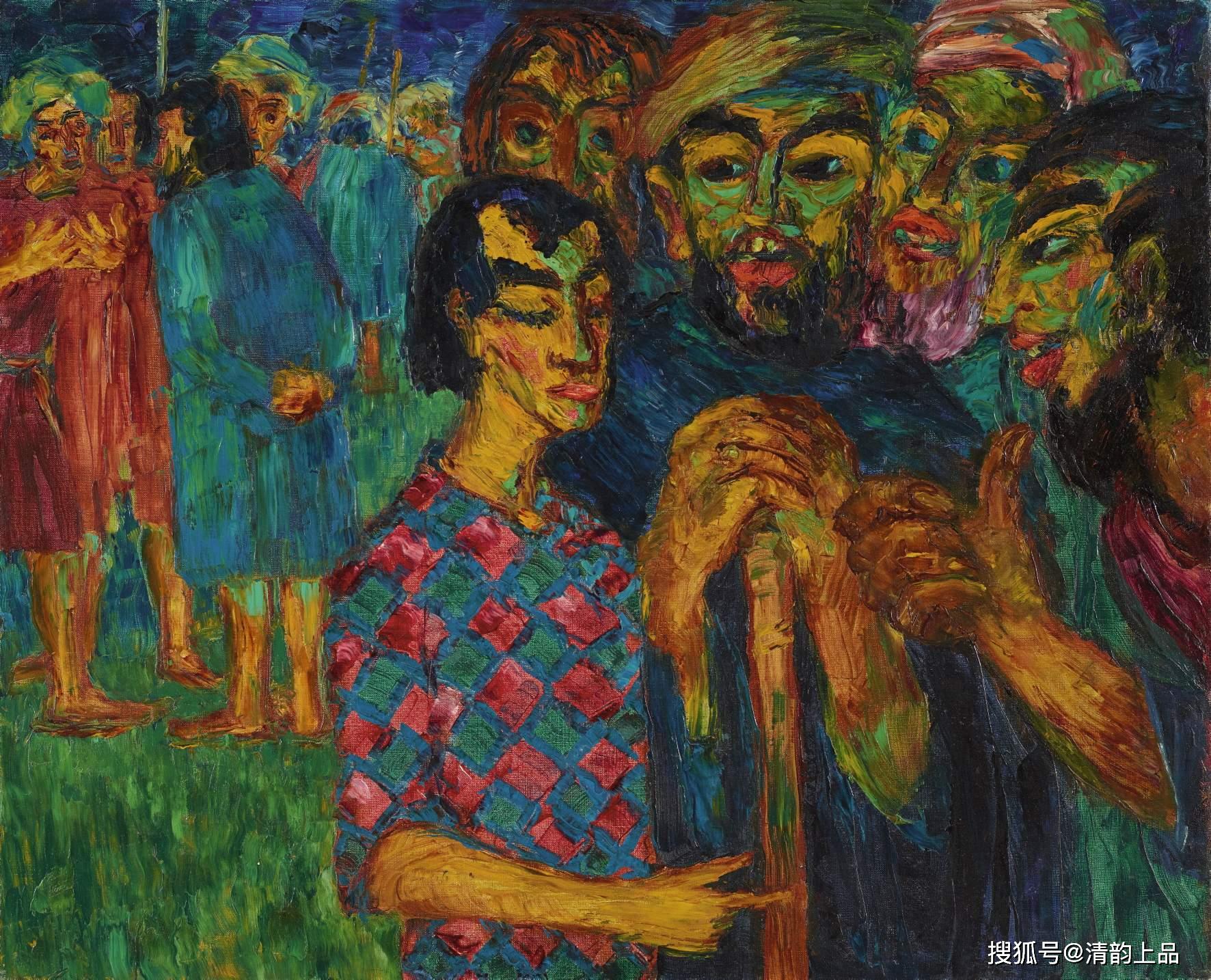 德国表现主义艺术的先驱埃米尔诺尔德油画作品欣赏