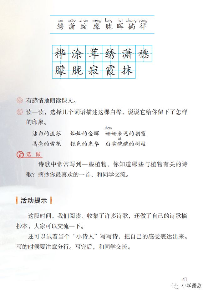 白桦课文作者图片