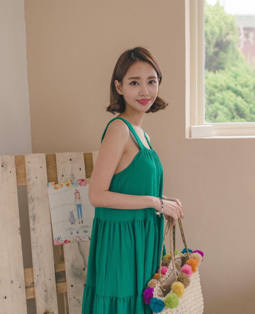 性感可爱的韩国模特延智恩休闲装扮美美哒