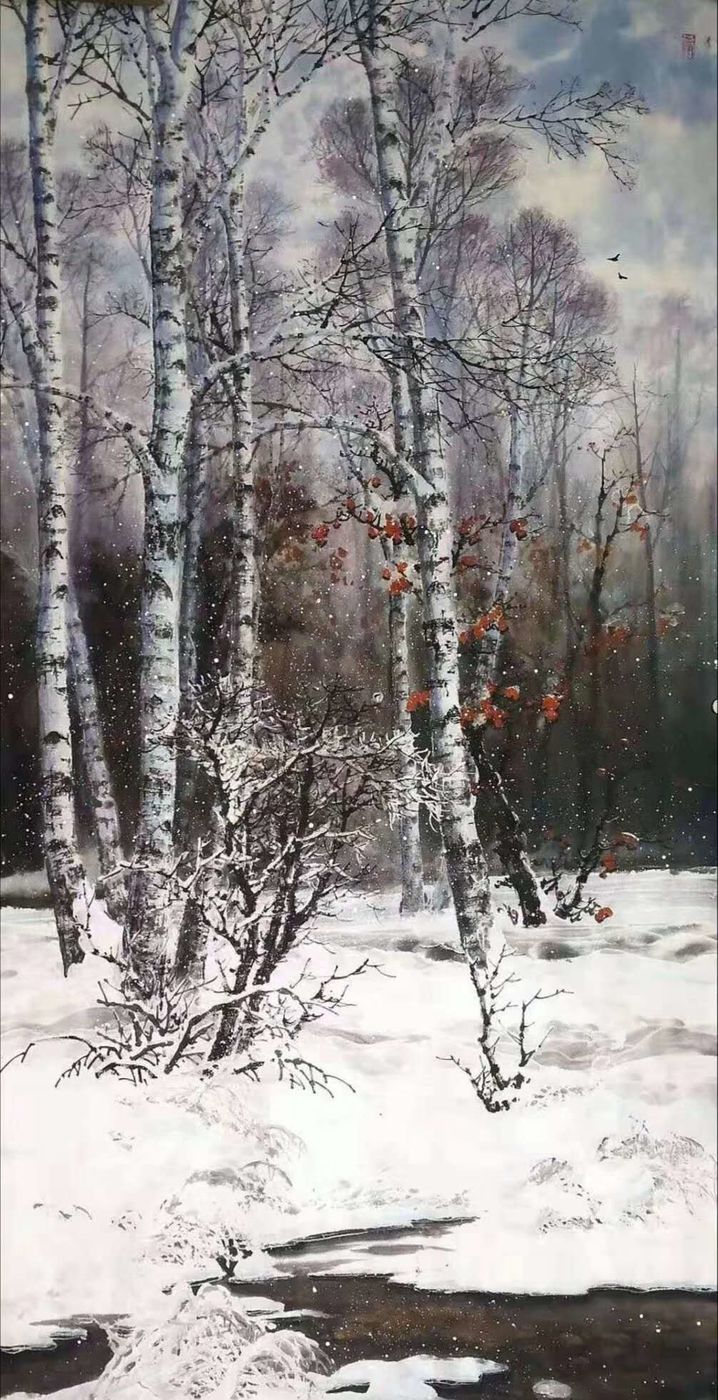 宝剑锋从磨砺出梅花香自苦寒来画家朱卫东的艺术人生