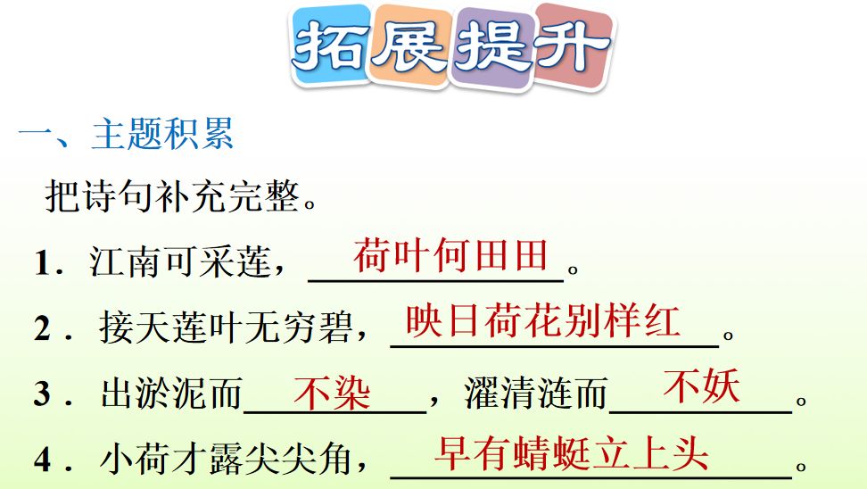 三年级语文下册第3课图文讲解