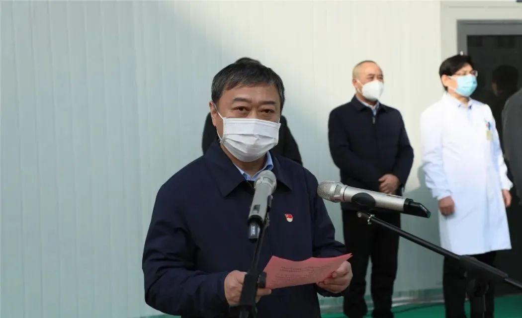 今日仓颉山病房工程交付