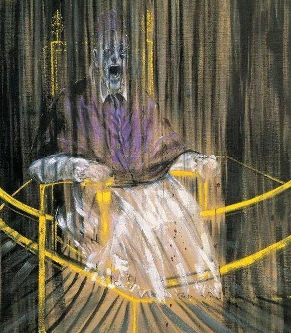 他的"尖叫教皇"系列等画作,让他不断在英国掀起艺术高潮.