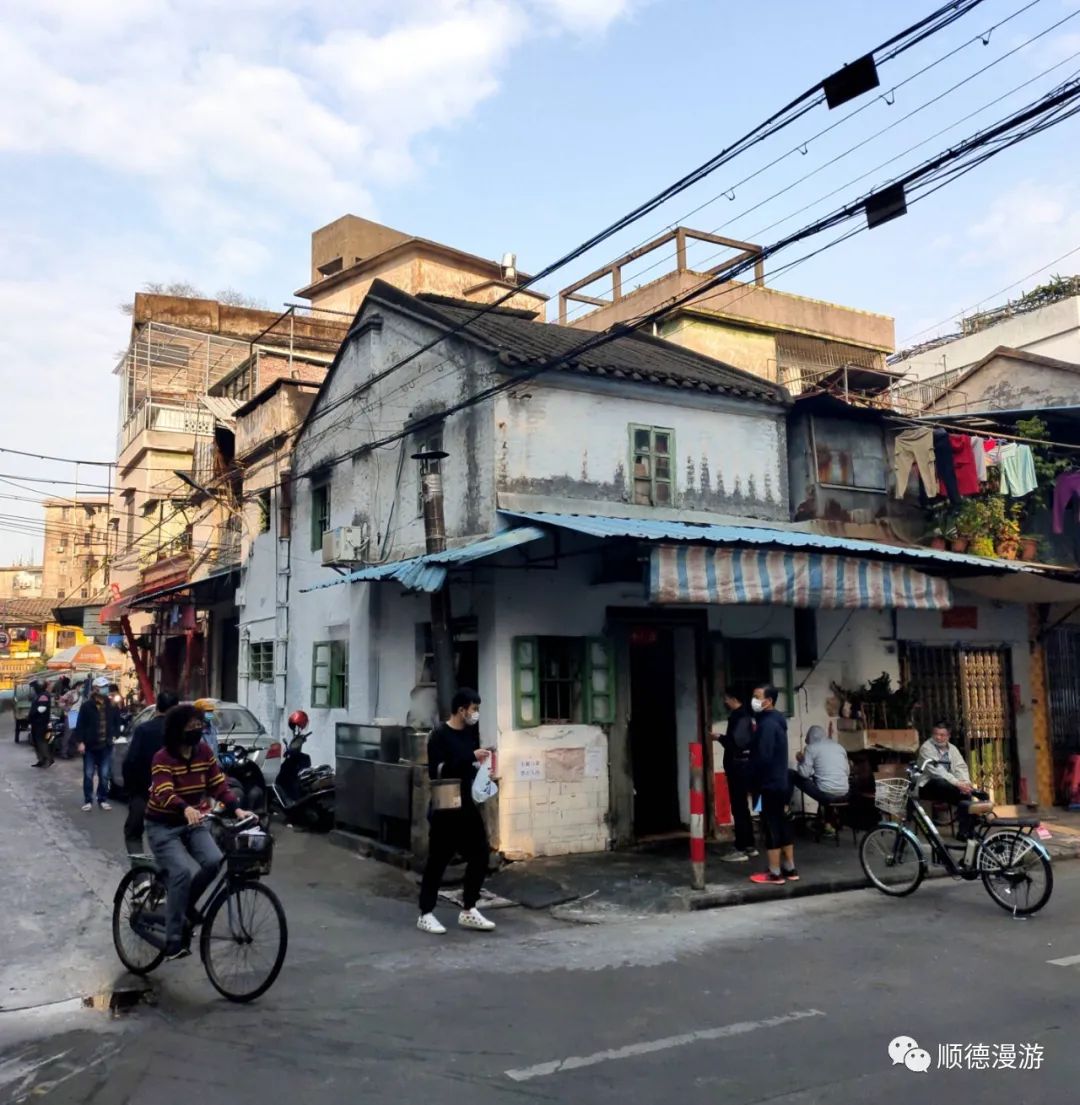 防疫期的容奇食街市场