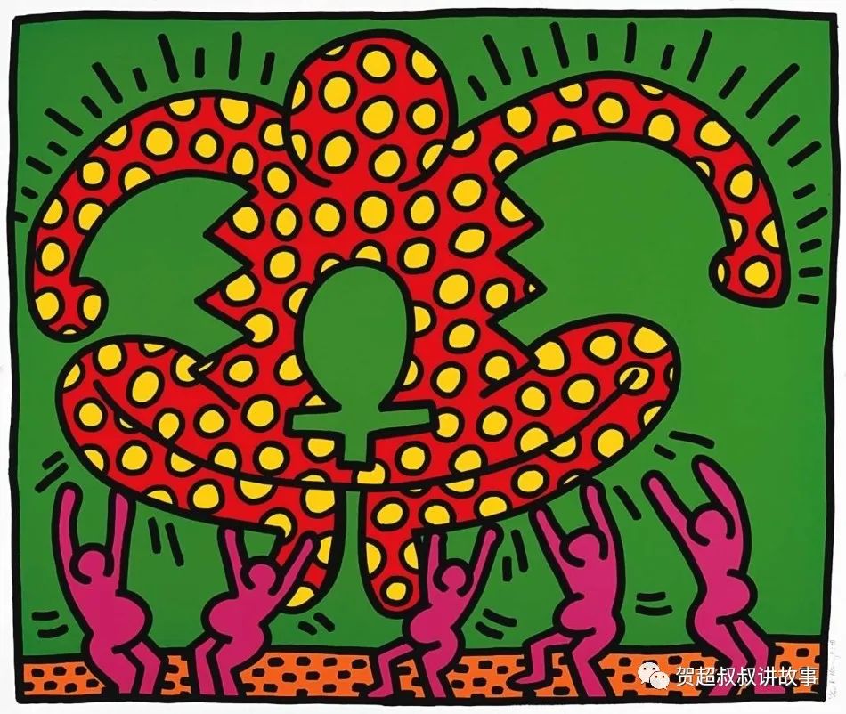 你知道吗那个到处乱画的人叫做基斯哈林