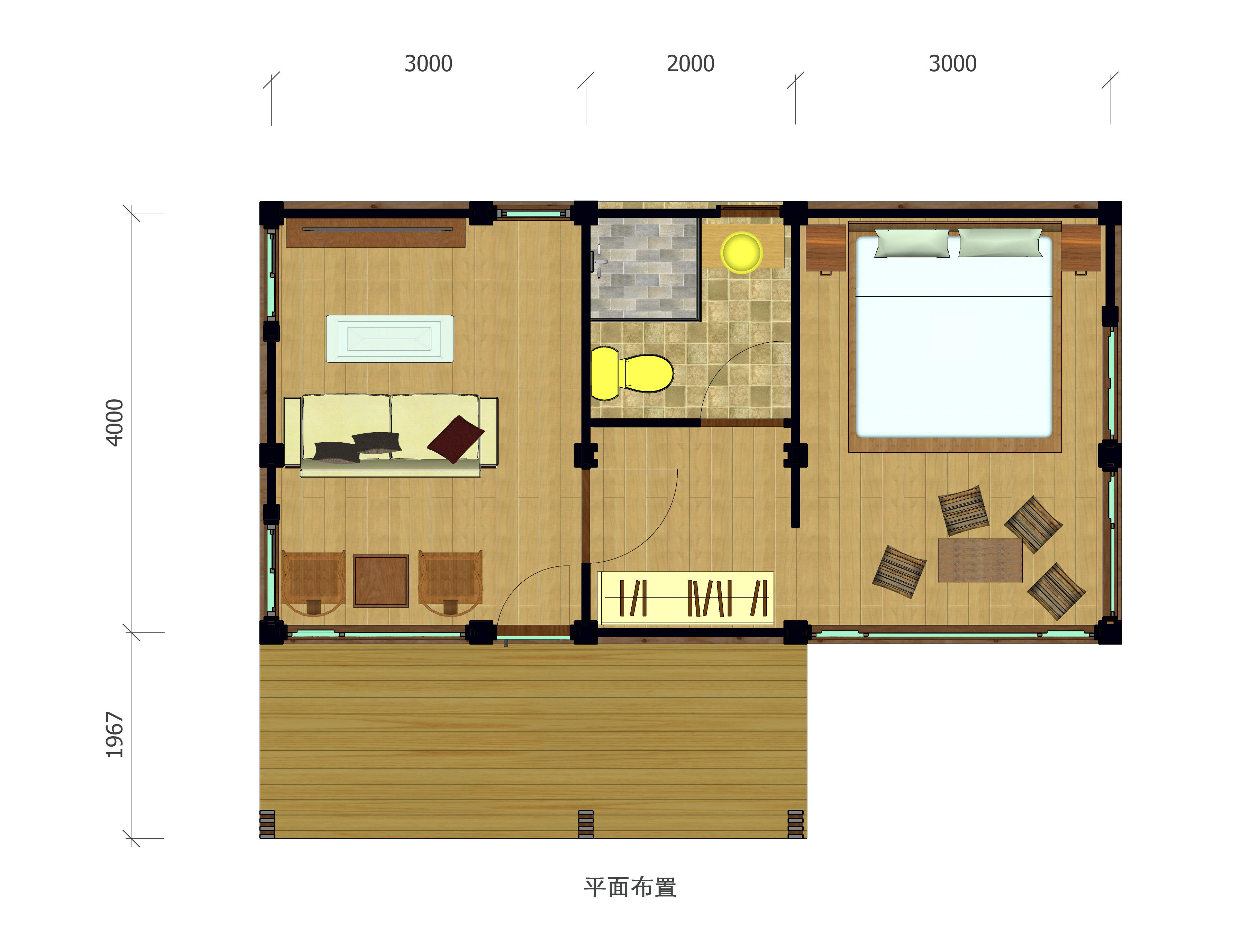 终极木屋图纸图片