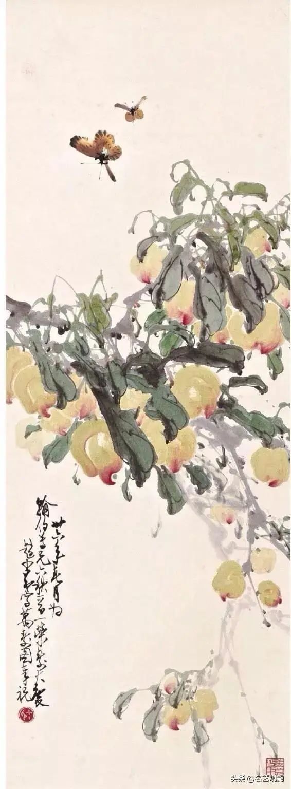 赵少昂 寿桃邹一桂 寿桃王雪涛 寿桃田世光 寿桃于非闇 寿桃陆抑非