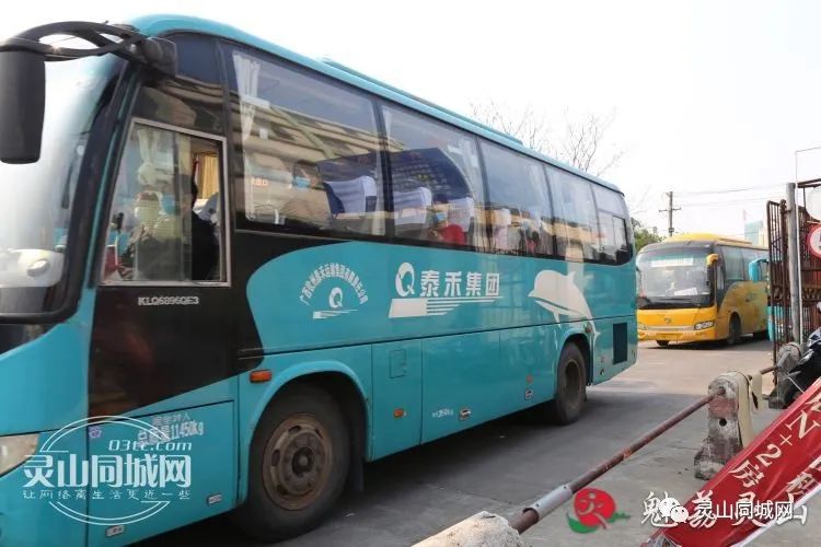 好消息灵山县内部分班线客车恢复营运