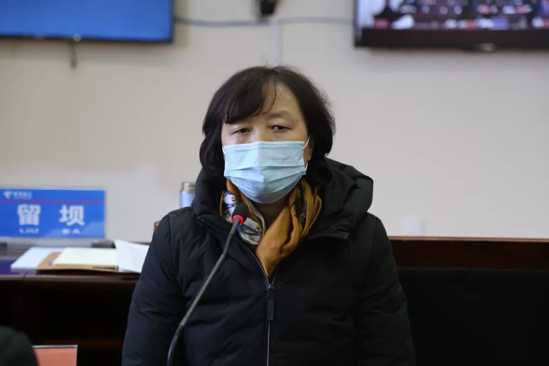 (汉中市政府副市长,留坝县委书记许秋雯讲话)她要求,对外地来留复工