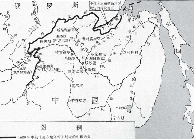 原创中俄尼布楚条约中为什么会有一个待议地区