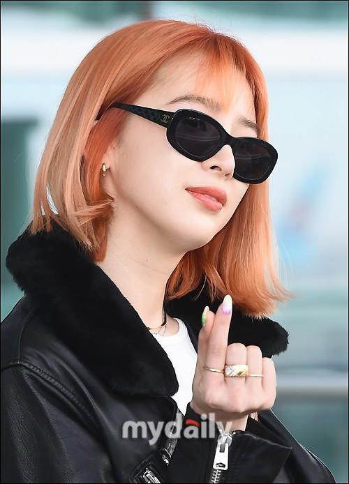 mdphoto韩国女模特irene飞往法国巴黎出席时装秀