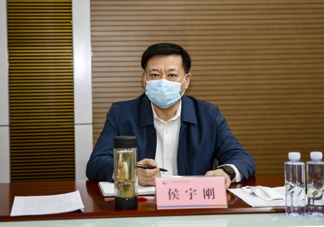 临矿集团领导侯宇刚,提文科,祁方坤,鲁守明,石富山,赵仁乐及有关部门