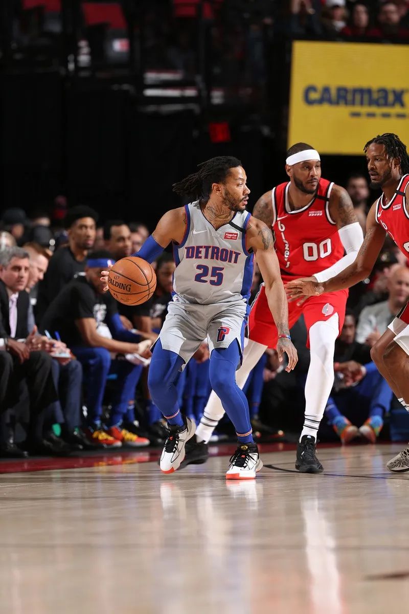 图集丨罗斯15分,活塞不敌开拓者