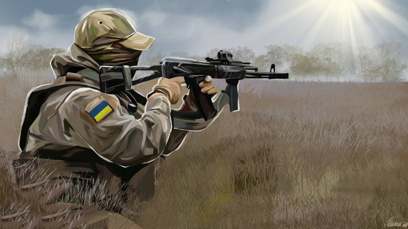 原创神秘狙击手身份不明的枪手在顿巴斯狙杀大量乌克兰军人