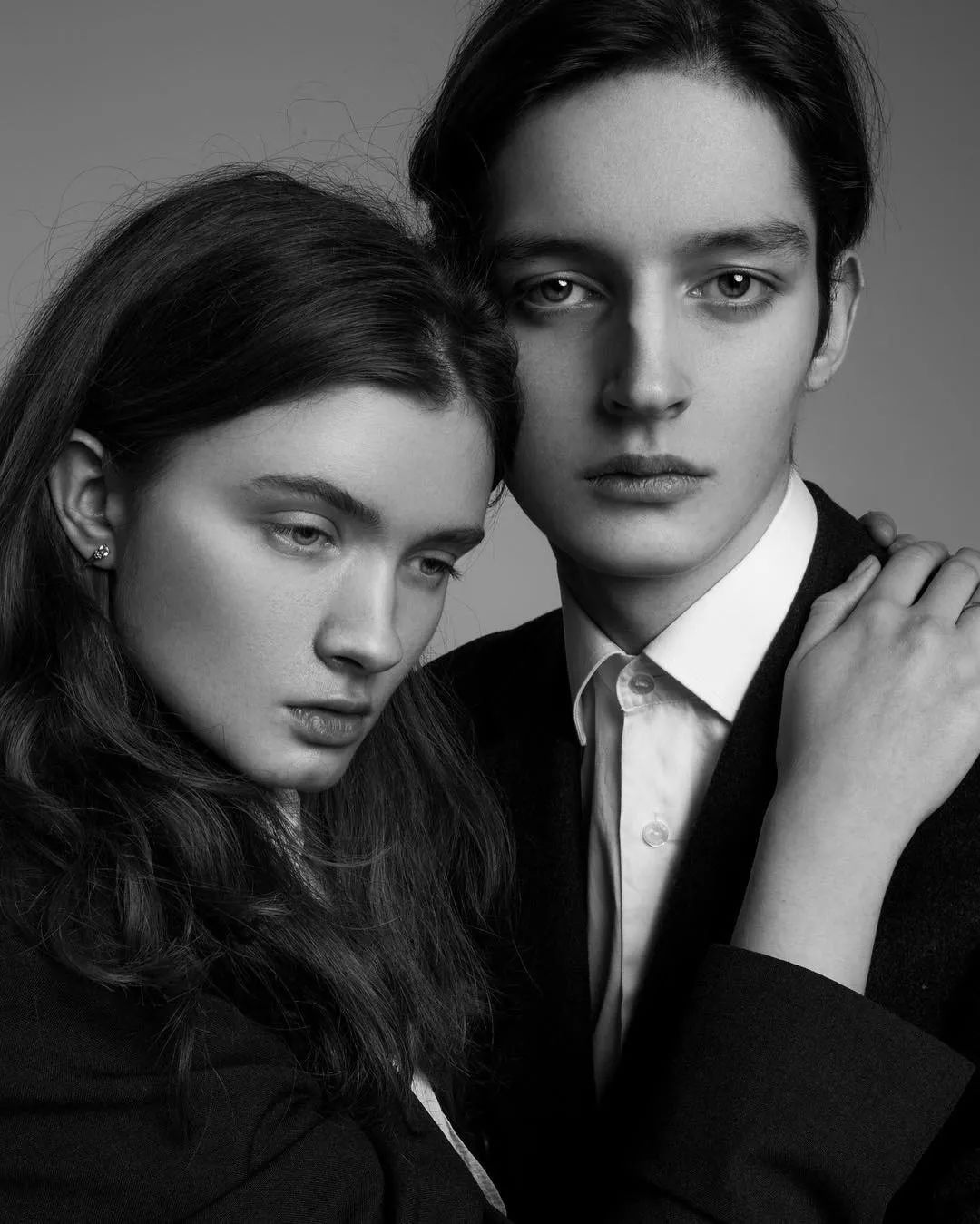 雌雄同体模特惊艳全网逆天侧颜魔鬼身材