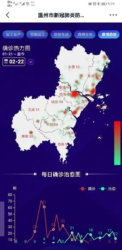 温州疫情地图图片