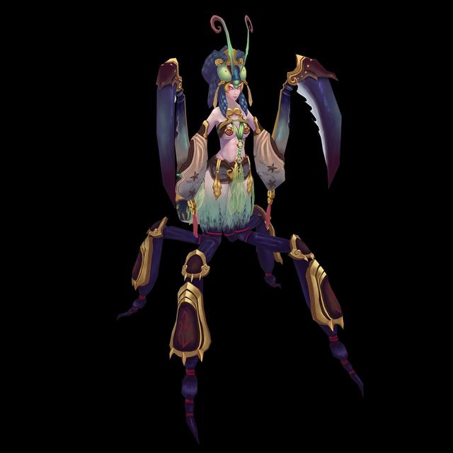 螳螂妖女王图片
