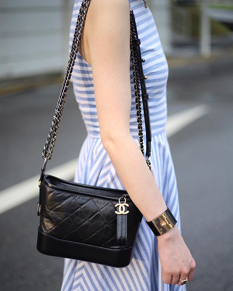 chanel 香奈儿gabrielle流浪包半个演艺圈女星都要它!