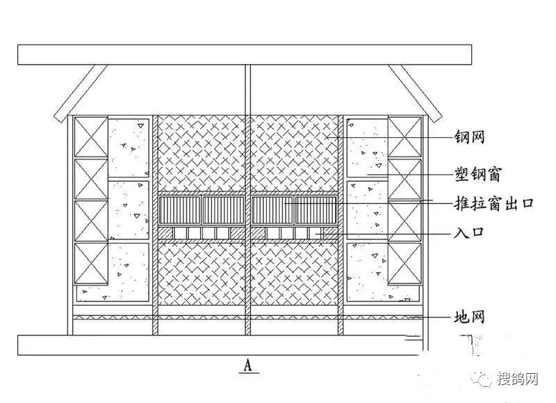 鸽舍设计图纸图片