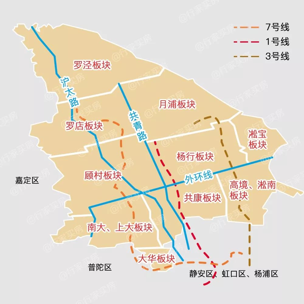 上海宝山区高境镇地图图片