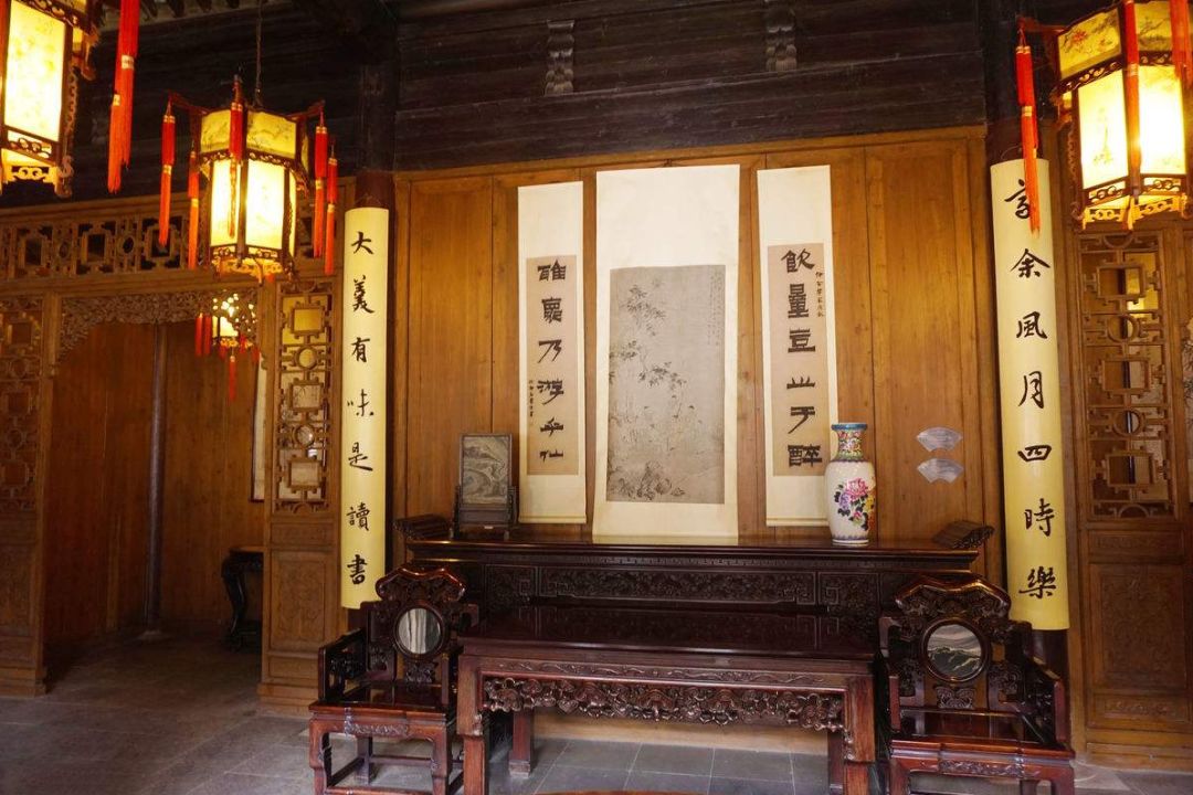 中堂之中尽显文化妙趣