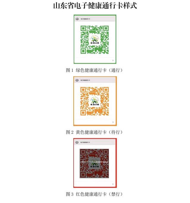 山东启用复产复学人员电子健康通行卡
