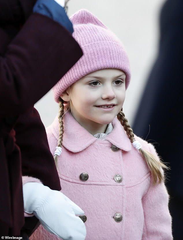 埃斯特尔公主是瑞典历史上第一个出生时就拥有王位继承权且即使男性