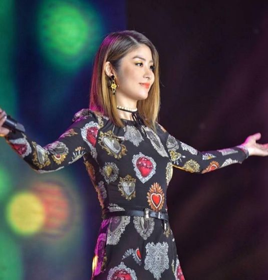 颜值也高重点是从小是含着"金汤勺"长大的,父亲是陈崇伟是香港的富豪