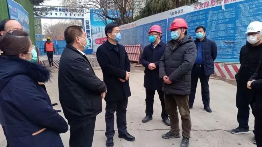 泰安市副市长赵德健一行莅临吾悦广场项目调研指导工作