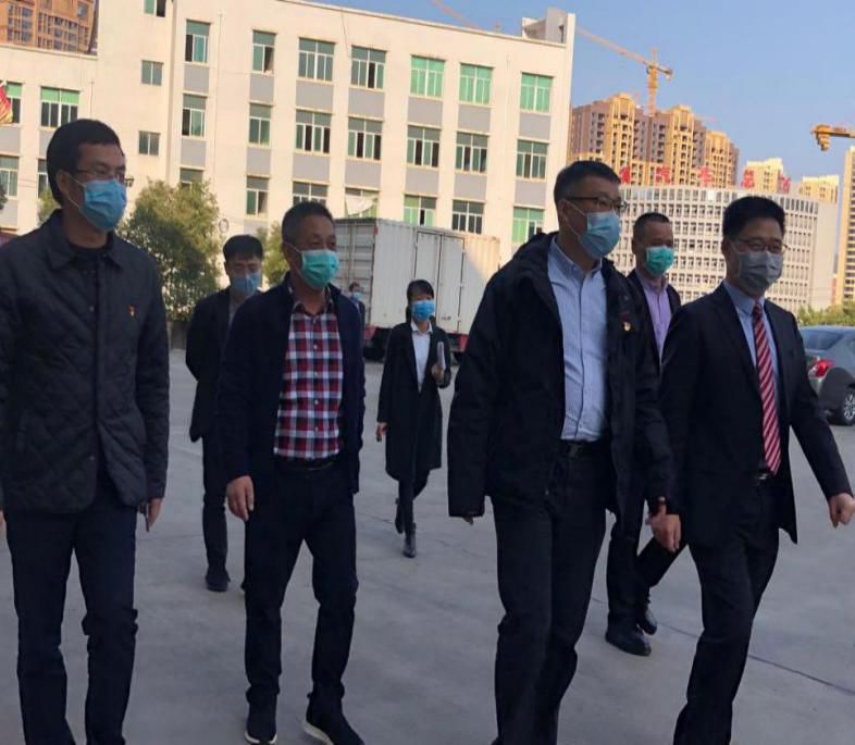安溪代县长吴毓舟到金华南调研疫情防控与复工复产情况