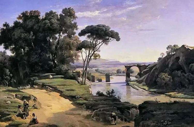 西方艺术介绍法国风景画家柯罗
