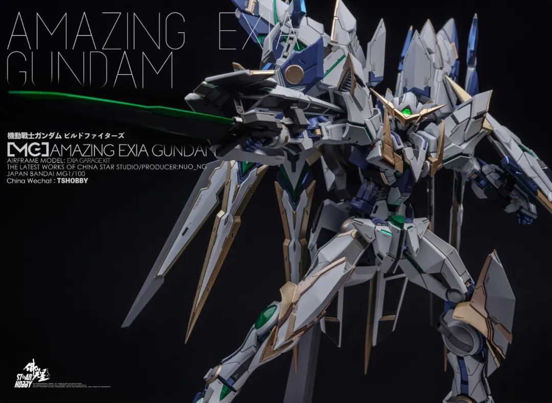 惊异能天使gk制作极致锐化精美涂装叫人心痒痒